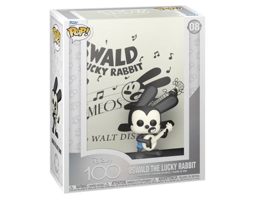 Funko Pop - Oswald The Lucky Rabbit 08 - álbuns Disney 100 Anos Disney #1 - Produto Original