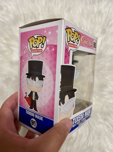 Funko Pop! Anime - Sailor Moon - Tuxedo Mask (Caixa Com Detalhes) - Sailor Moon - #95