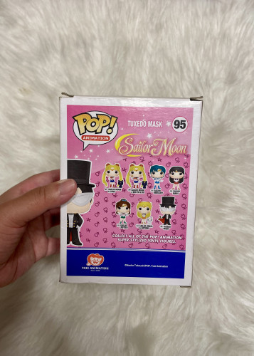 Funko Pop! Anime - Sailor Moon - Tuxedo Mask (Caixa Com Detalhes) - Sailor Moon - #95