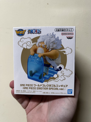 Action Figures Bandai WCF- One Piece- Luffy gear five one piece emotion special ver One Piece # - Produto Original