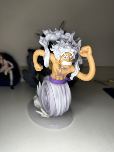 Action Figures Bandai ichiban kuji- one piece- Luffy gear five running Prize A One Piece # - Produto Original