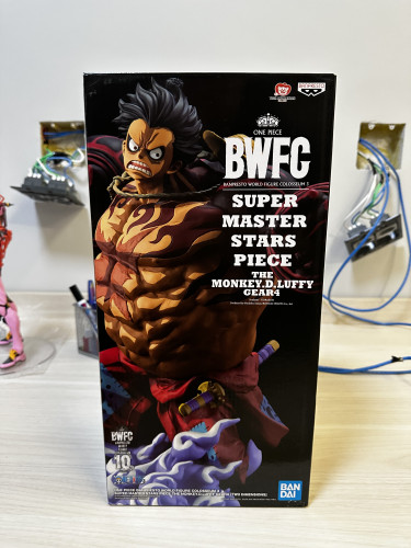 Bandai BWFC SMSP- One Piece- The Luffy gear fourth two dimensions One Piece # - Produto Original
