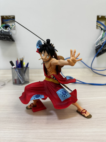 Bandai BWFC SMSP- One Piece- Luffytaro The brush(sem caixa) One Piece # - Produto Original