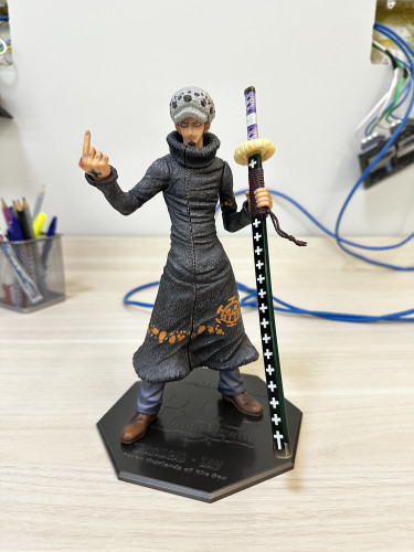 Bandai Megahouse- One Piece- trafalgar law P.O.P sailing again One Piece # - Produto Original