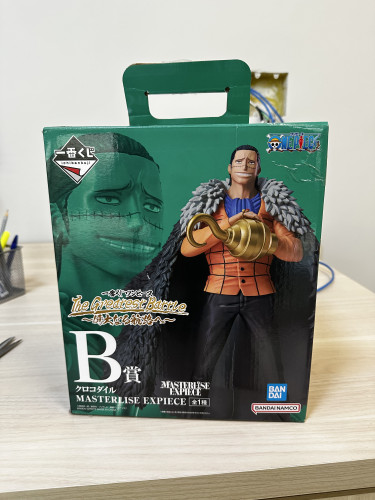 Bandai Ichiban kuji- one piece- Crocodile Prize B masterlise expiece One Piece # - Produto Original