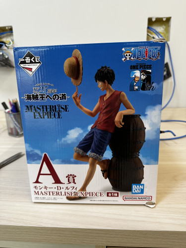 Bandai Ichiban kuji- one piece- monkey D luffy Prize A masterlise expiece One Piece # - Produto Original