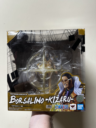Action Figures Bandai figuarts zero- One piece-borsalino kizaru extra battle One Piece # - Produto Original