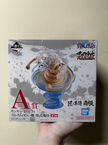 Action Figures Bandai ichiban kuji- one piece- Luffy gear five Prize A One Piece # - Produto Original