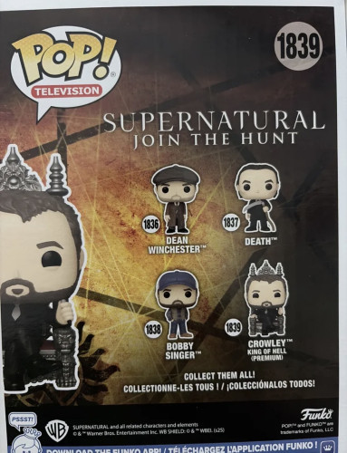  Series Supernatural #1839 - Produto Original