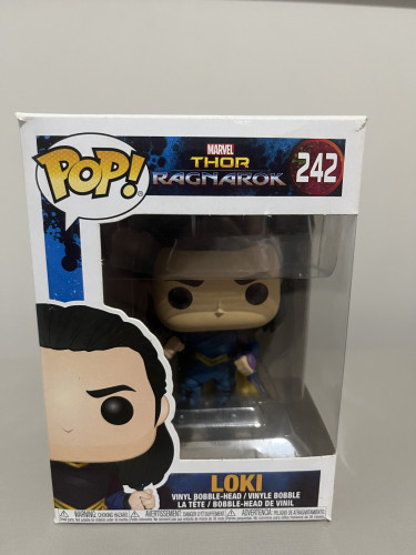 funko pop loki vaulted Marvel Thor Ragnarok #242 - Produto Original