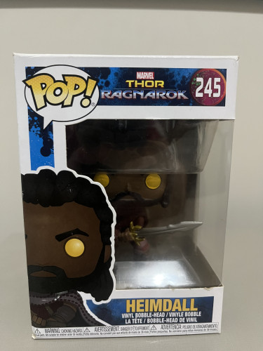 funko pop heimdall vaulted Marvel Thor Ragnarok #245 - Produto Original