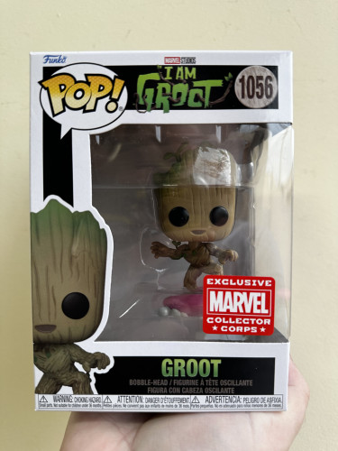 Funko pop! I am groot- groot Marvel collector corps I Am Groot #1056 - Produto Original