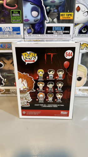 Funko Pop Pennywise With Wrought Iron - IT A Coisa - #544
