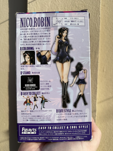 Action Figures Bandai tamashii nations- One Piece figuarts zero- Nico Robin dressrosa battle ver. - One Piece - #