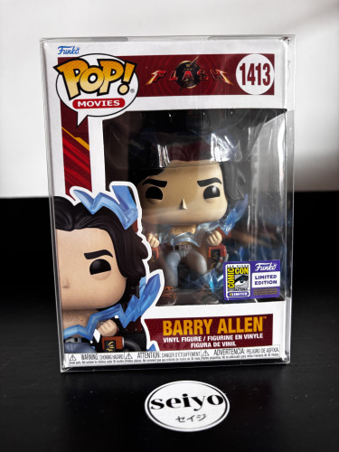 Funko Pop Barry Allen 1413 The Flash SDCC The Flash #1413 - Produto Original