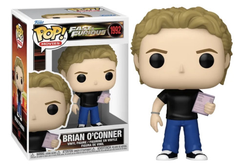 Funko Pop! Fast & Furious: Brian O'conner #1992 Fast & Furious #1992 - Produto Original