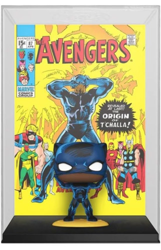 Funko Pop! Capas De Quadrinhos: Marvel - Pantera Negra, Leia - Marvel Avengers - #1