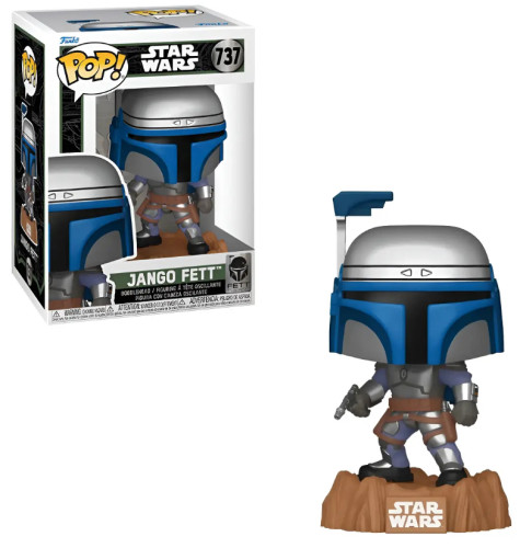 Funko Pop! Jango Fett Star Wars #737 - Produto Original