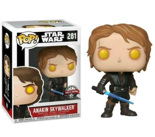 Funko Pop! Anakin Skywalker (selo walgreens) Stars Wars #281 - Produto Original