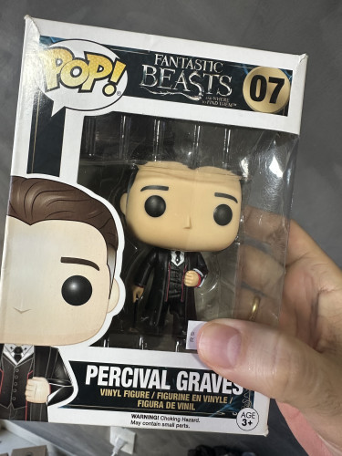 Funko Pop Animais Fantasticos Percival Graves - Animais Fantásticos - #07