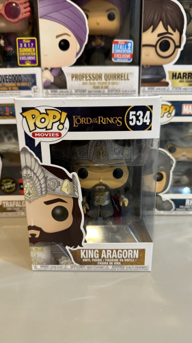 Funko Pop King Aragorn-Senhor Dos Anéis-534