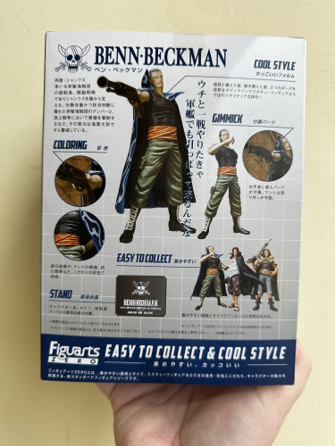 Action Figures Bandai figuarts zero- One Piece-benn beckman battle ver. - One Piece - #