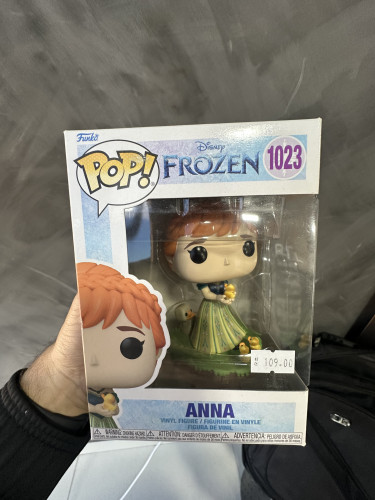 Funko Pop Anna Com Patinhos Frozen-Disney: Frozen-1023