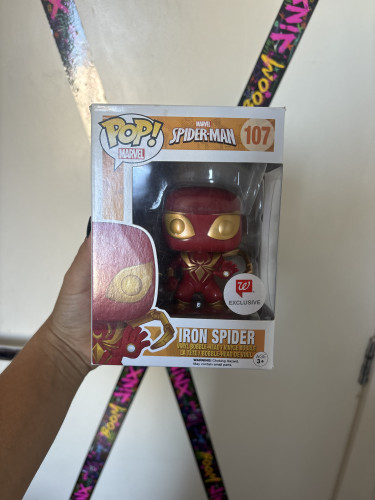 Funko Pop! Marvel Iron Spider 107 Exclusivo - Iron Spider - #107