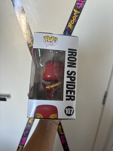 Funko Pop! Marvel Iron Spider 107 Exclusivo - Iron Spider - #107