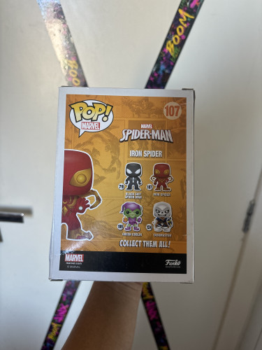 Funko Pop! Marvel Iron Spider 107 Exclusivo - Iron Spider - #107
