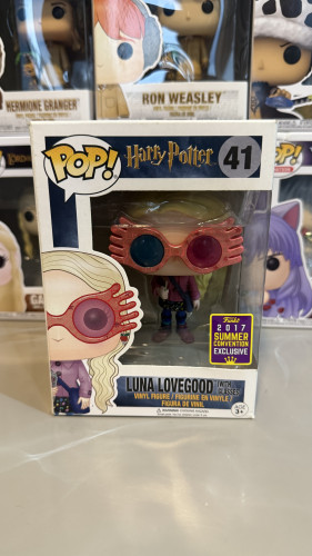 Funko Pop Luna Lovegood With Glasses Harry Potter #41 - Produto Original