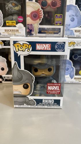Funko Pop Rhino Marvel #309 - Produto Original