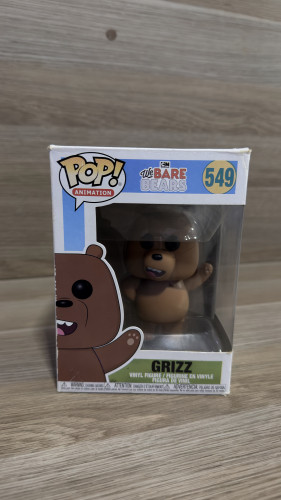 FUNKO POP URSO SEM CURSO - GRIZZ #549 Funko Pop, Cartoon Network #549 - Produto Original