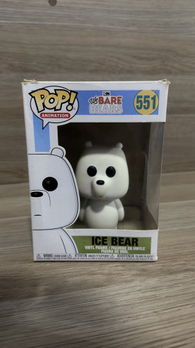 FUNKO POP - URSO SEM CURSO ICE BEAR #551 (LEIA A LEGENDA) Funko Pop, Cartoon Network #551 - Produto Original