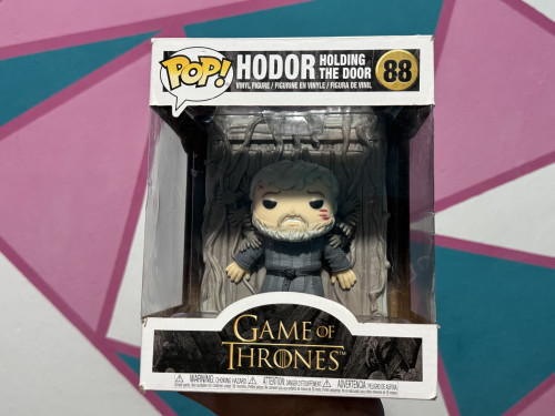 RARO E NOVO Funko Pop Hodor Dolding The Door-Game Of Thornes-88