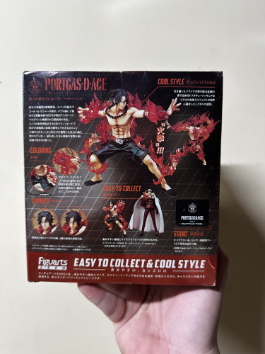 Action Figures Bandai figuarts zero- one piece-portgas d ace Battle ver - One Piece - #