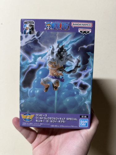 Action Figures Bandai WCF- one piece- luffy gear 5 com o raio - One Piece - #