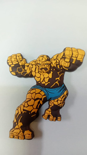 Placas e Quadros Decorativos IMÃ COLECIONÁVEL – O COISA (4 FANTÁSTICO)-4 fantástico-