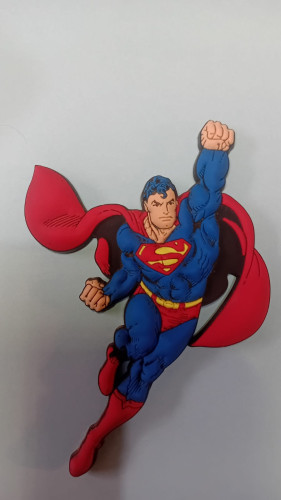 Placas e Quadros Decorativos IMÃ COLECIONÁVEL – SUPERMAN-Superman-