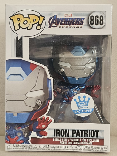 IRON PATRIOT - FUNKO SHOP Avengers Endgame #868 - Produto Original