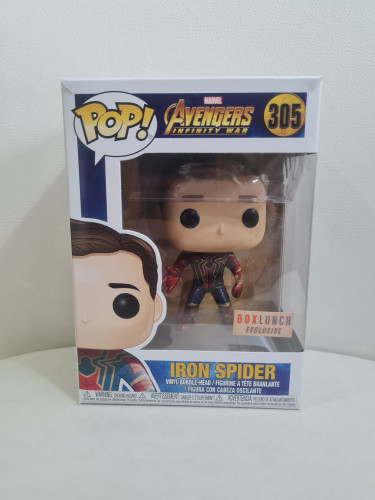 IRON SPIDER MAN BOX LUNCH Avengers: Infinity War #305 - Produto Original
