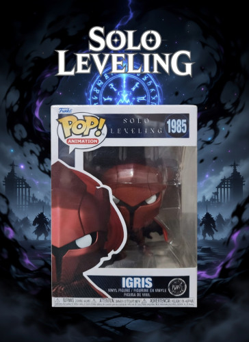 Funko Pop Igris Chase Metallic Solo Leveling #1985 - Produto Original