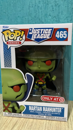 Funko Pop! DC Comics Justice League Martian Manhunter 465 ONLY AT TARGET - DC Justice League - #465