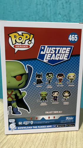Funko Pop! DC Comics Justice League Martian Manhunter 465 ONLY AT TARGET - DC Justice League - #465