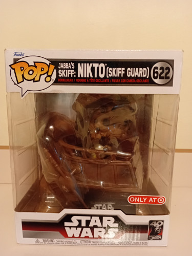 Funko Pop! Star Wars: O Retorno de Jedi- Jabba´s Skiff: NIKTO (Skiff Guard) ONLY AT TARGET EXCLUSIVO 622 - Star Wars: Return Of The Jedi 40th Anniversary - #622