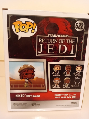 Funko Pop! Star Wars: O Retorno de Jedi- Jabba´s Skiff: NIKTO (Skiff Guard) ONLY AT TARGET EXCLUSIVO 622 - Star Wars: Return Of The Jedi 40th Anniversary - #622