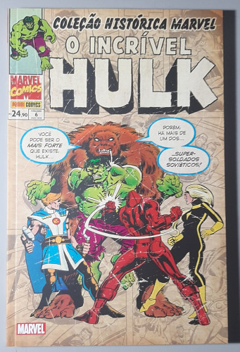 Coleção Histórica Marvel O Incrível Hulk-Hulk-06