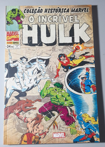 Coleção Histórica Marvel O Incrível Hulk-Hulk-7