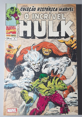 Coleção Histórica Marvel O Incrível Hulk-Hulk-8