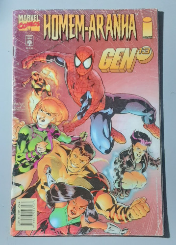 Homem Aranha e Gen 13 - Homem Aranha - #Única